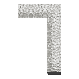 Ps Picture Frame Moulding,4327-L-922,7.6W SILVER Picture Frame Moulding
