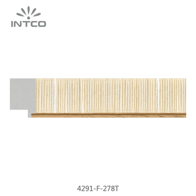 4291-F-278T — 3.03cm Natur PS Bilderrahmenleiste