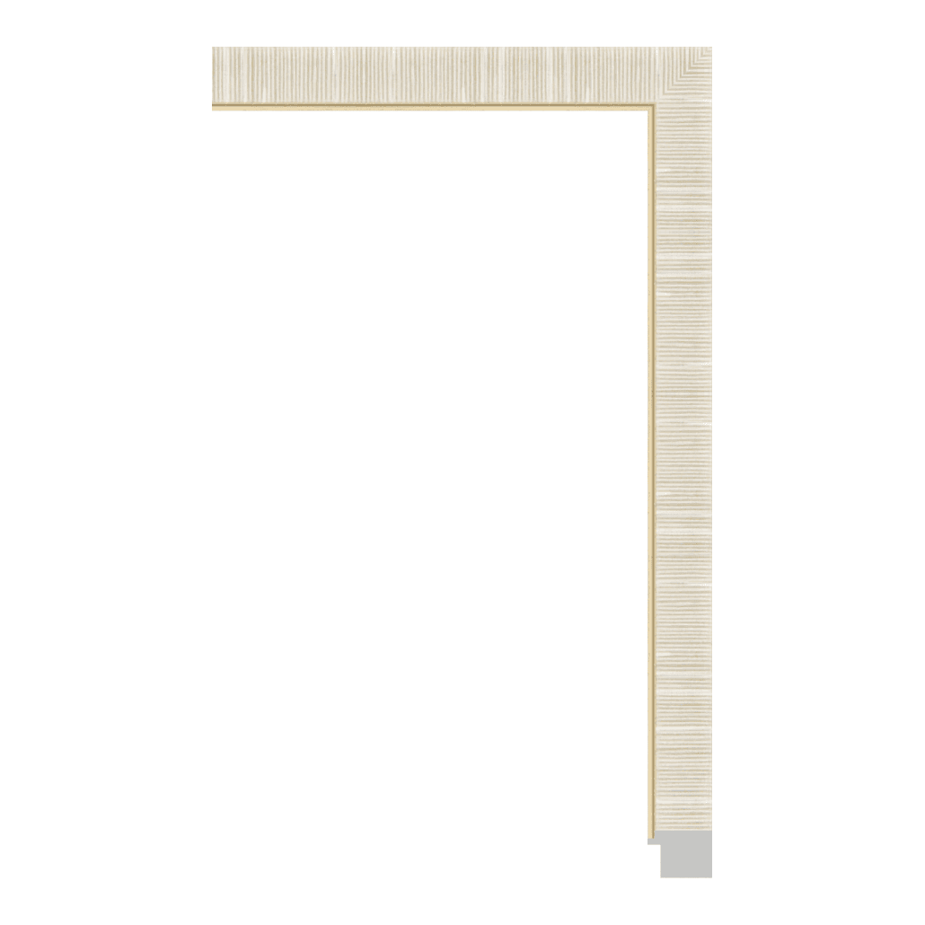 4291-F-279T — 3.03cm Natural PS Moldura para Marco de Fotos