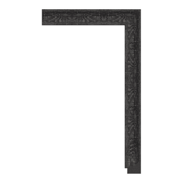 Ps Picture Frame Moulding,4235-A-331,3.81W BLACK Picture Frame Moulding