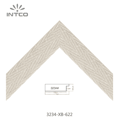 3234-XB-622 — 7.06cm Natural PS Moldura para Quadro