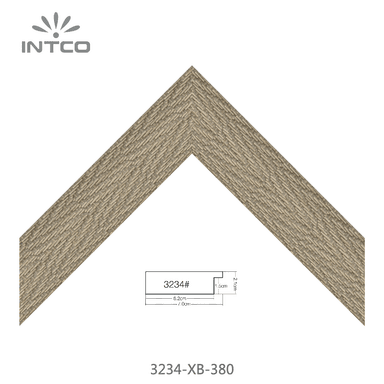 3234-XB-380 — 7.06cm Natural PS Picture Frame Moulding