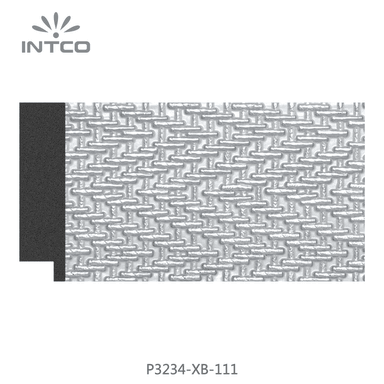 P3234-XB-111 — 7.06cm Silber PS Bilderrahmenleiste