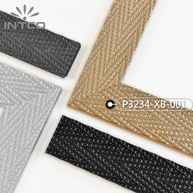 P3234-XB-001 — 7.06cm Gold PS Picture Frame Moulding