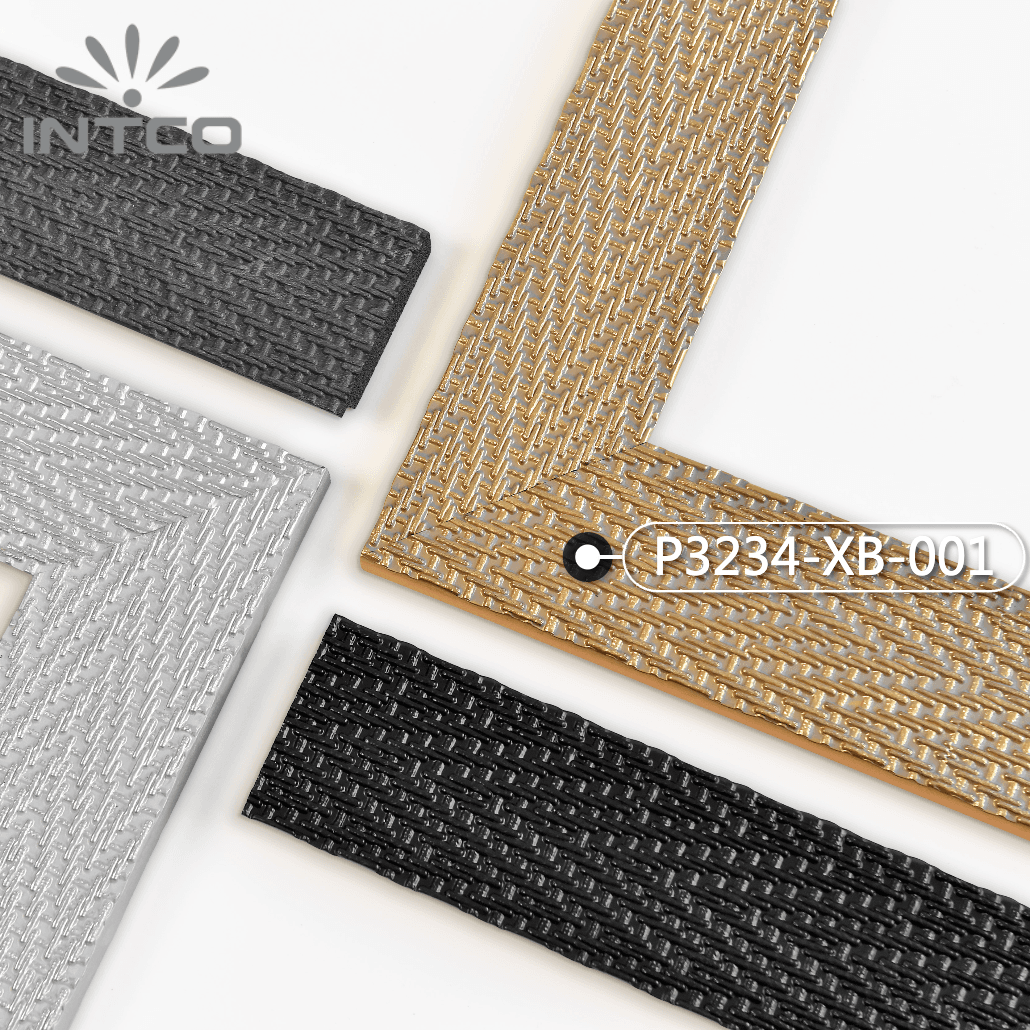 P3234-XB-001 — 7.06cm Gold PS Picture Frame Moulding