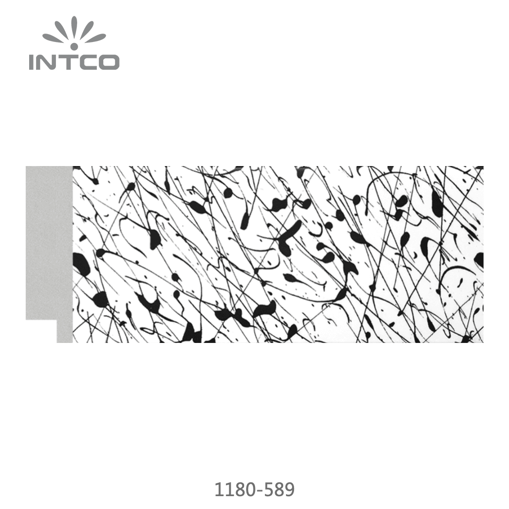1180-589 — 5.18cm Branco PS Moldura para Quadro