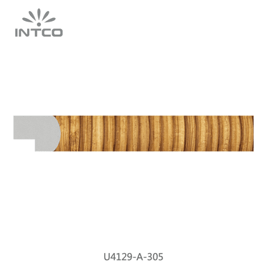 U4129-A-305 — 1.95cm Natural PS Moldura para Marco de Fotos