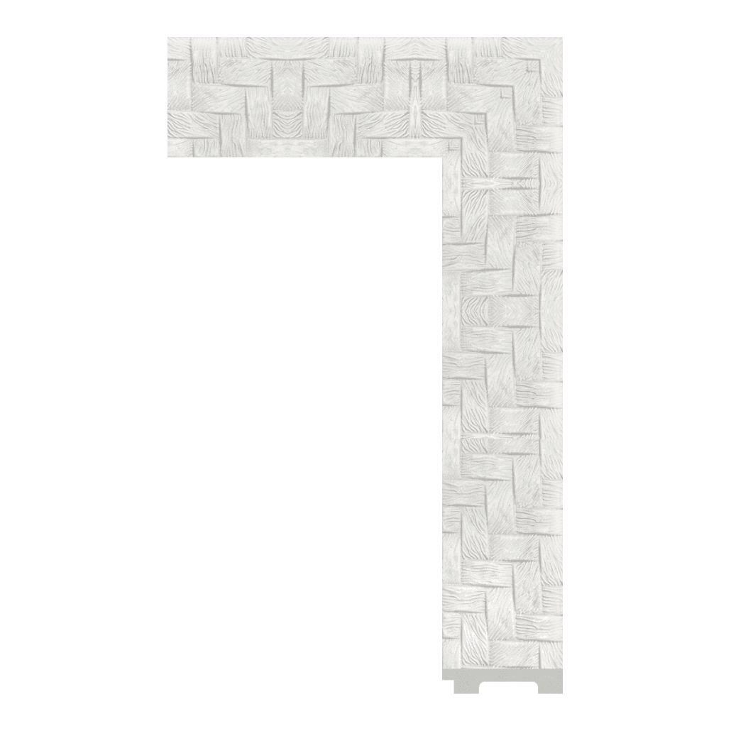 P6252-WK-XO-059 — 7.05cm Blanc PS Baguette d'Encadrement