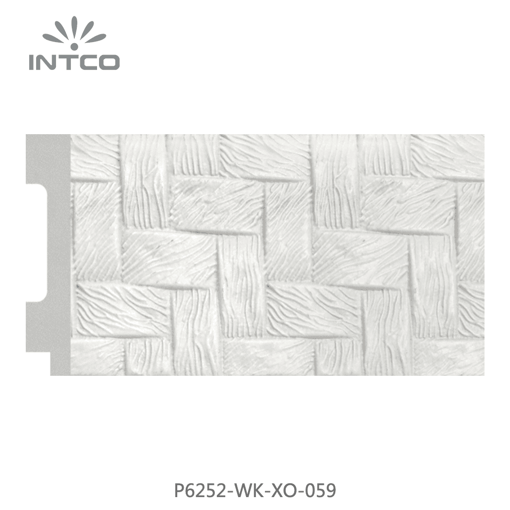 P6252-WK-XO-059 — 7.05cm Blanc PS Baguette d'Encadrement