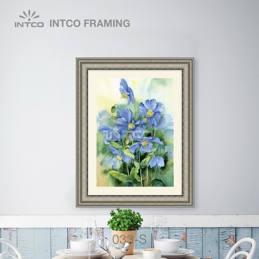 INTCO 033-S mouldings for botanical subject wall picture frames ideas