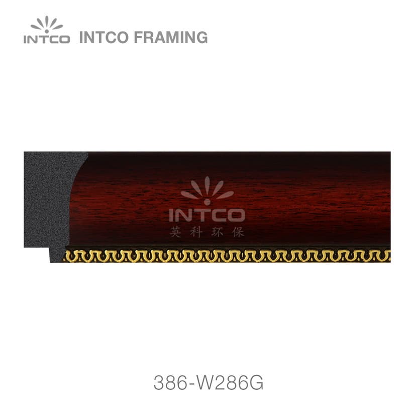 386-W286G — 4.54cm Natural PS Picture Frame Moulding