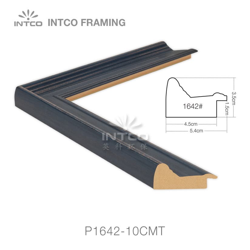 INTCO P1642-10CMT wood finish picture frame moulding