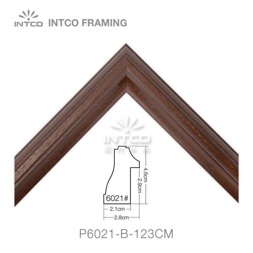 P6021-B-123CM — 2.8cm Natural PS Picture Frame Moulding