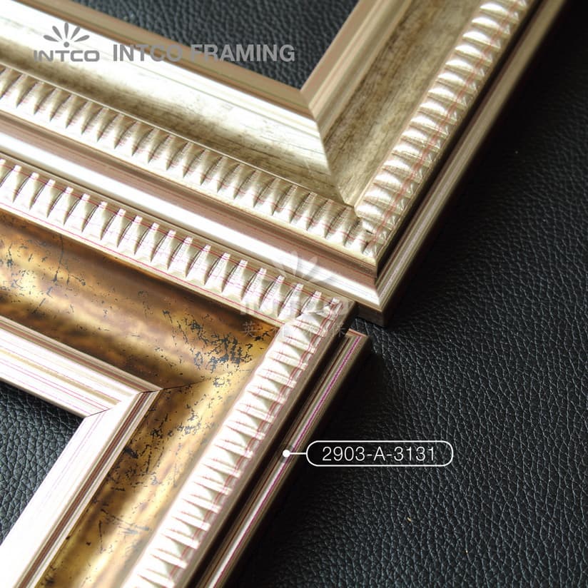 2903-A-3131 — 6.18cm Silver PS Picture Frame Moulding