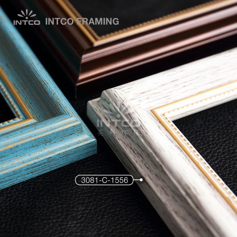 3081-C-1556 — 3.33cm Natural PS Picture Frame Moulding