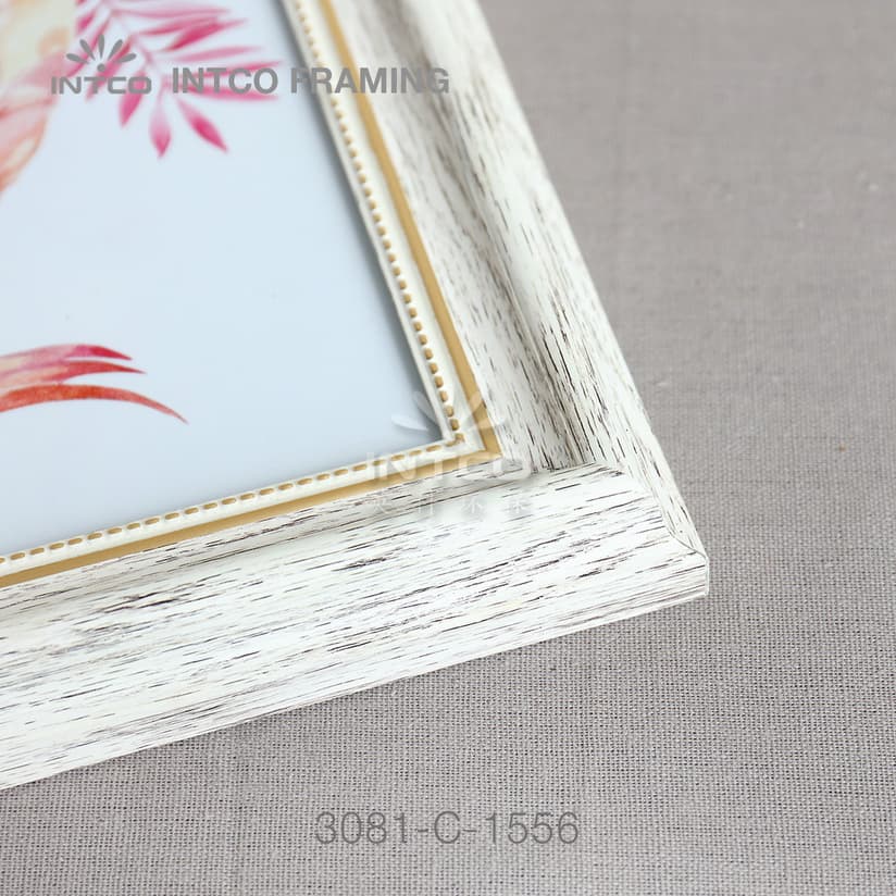 3081-C-1556 — 3.33cm Natural PS Picture Frame Moulding