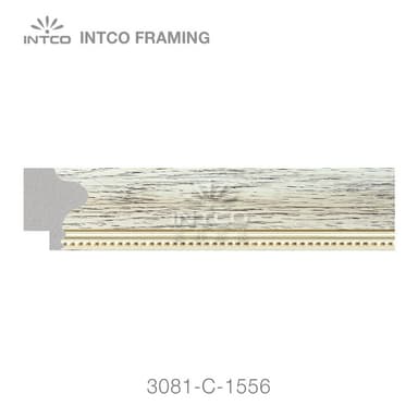 3081-C-1556 — 3.33cm Natural PS Picture Frame Moulding