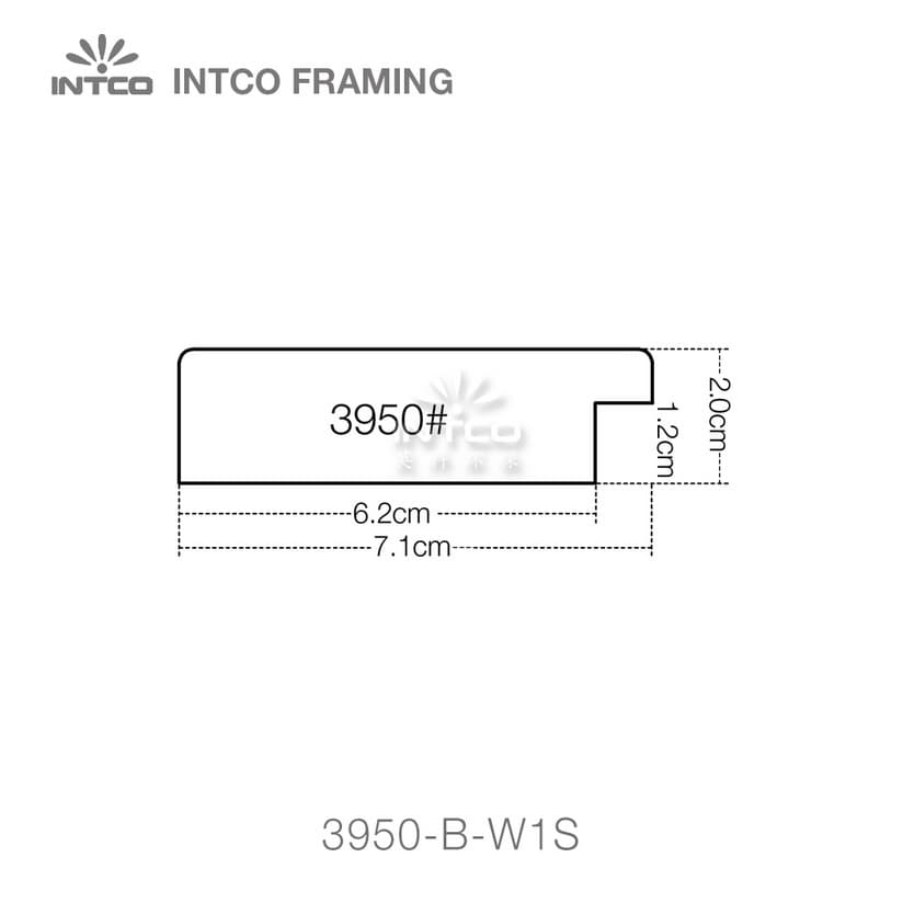 3950 series PS mirror frame moulding profile