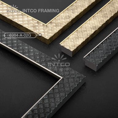 6984-A-02G — 3.2cm Bronze PS Picture Frame Moulding