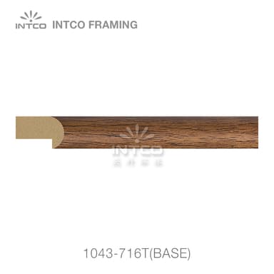 1043-716T(BASE) — 1.96cm Natural PS Picture Frame Moulding