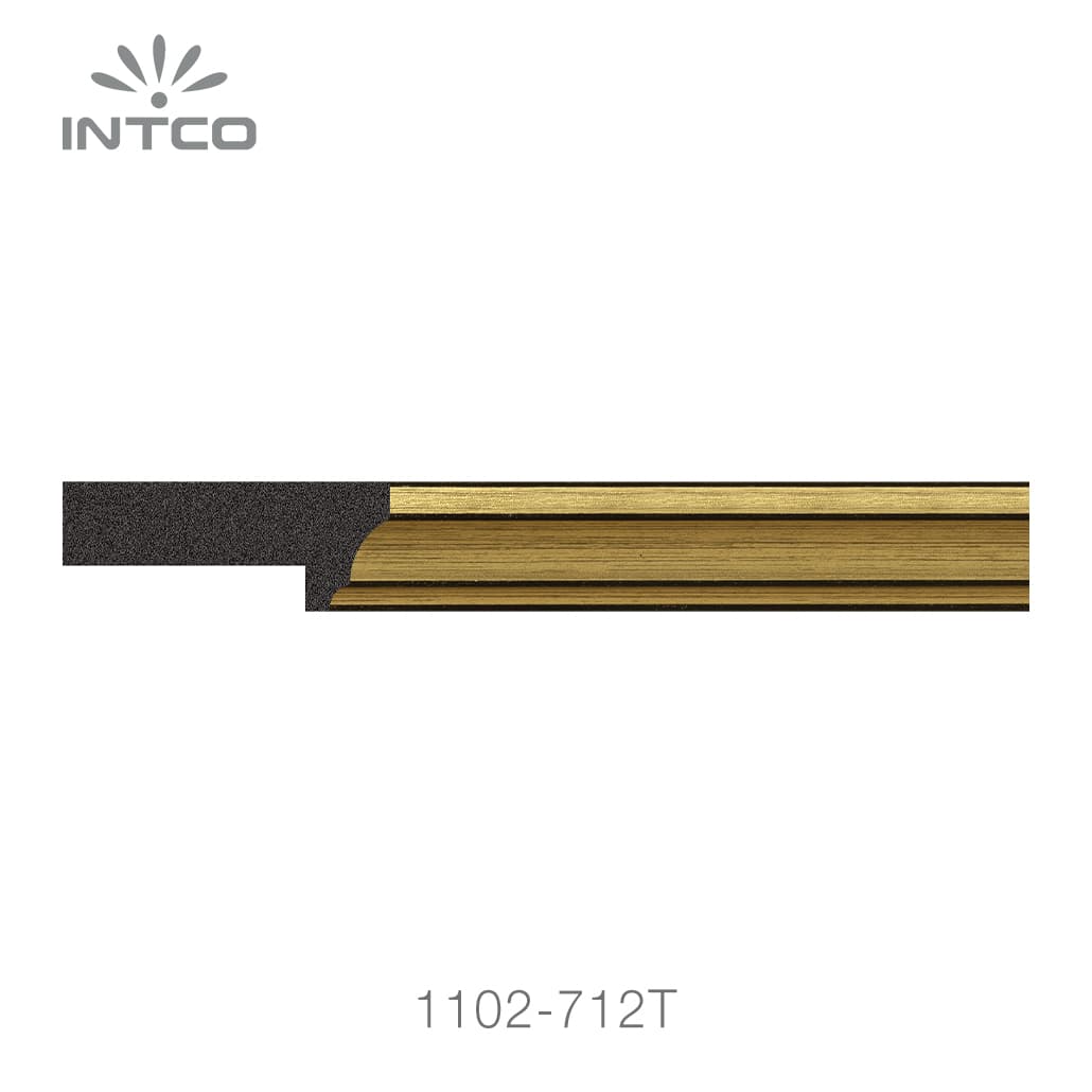 1102-712T — 2cm Gold PS Bilderrahmenleiste