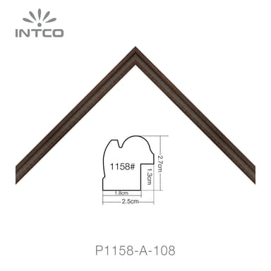 classic unfinished classic picture frame moulding