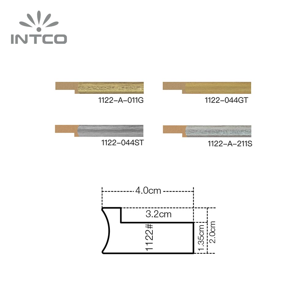 Intco mirror frame profiles
