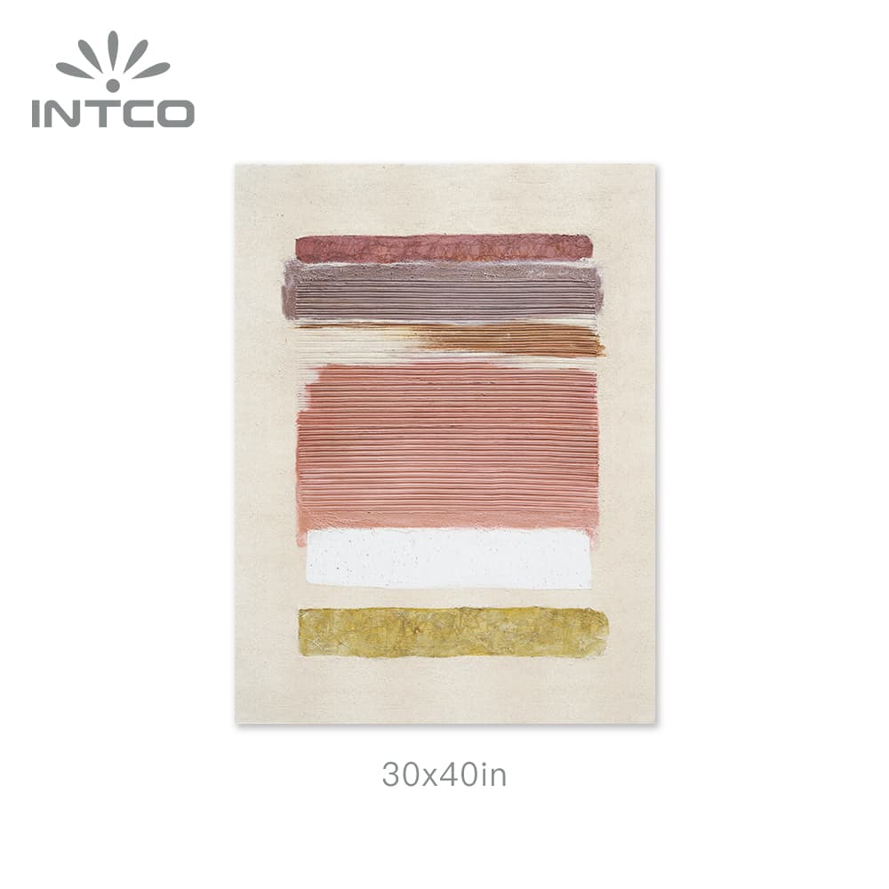 30x40in abstract canvas wall art