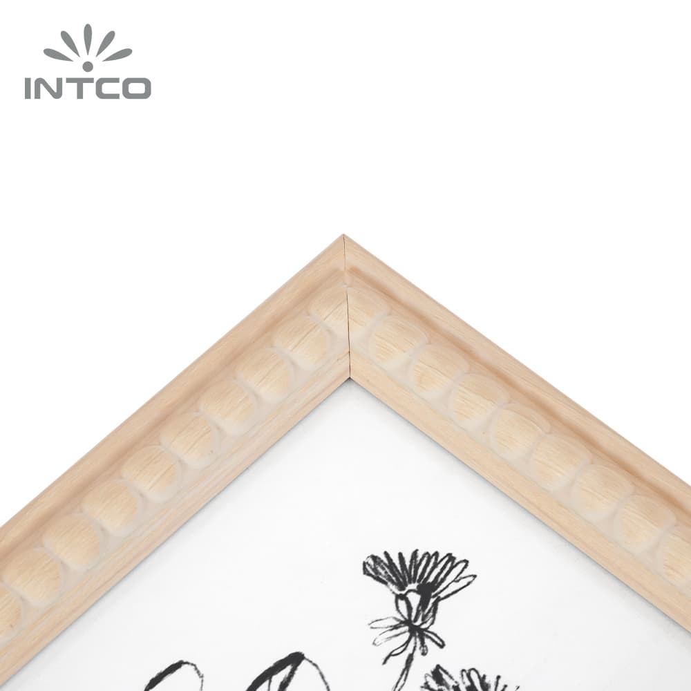 Custom classic beaded picture frame mouldings