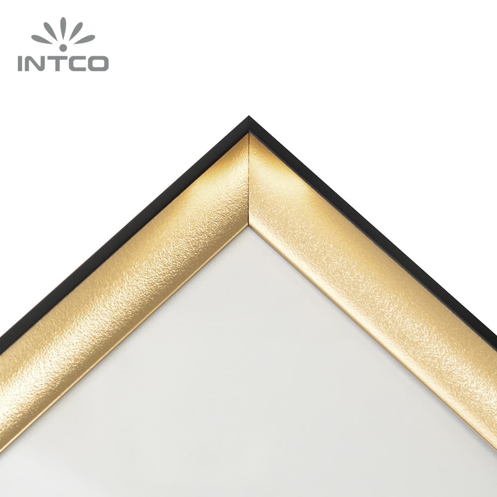 Custom gold photo frame mouldings