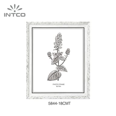 5x7 in white antique picture frame
