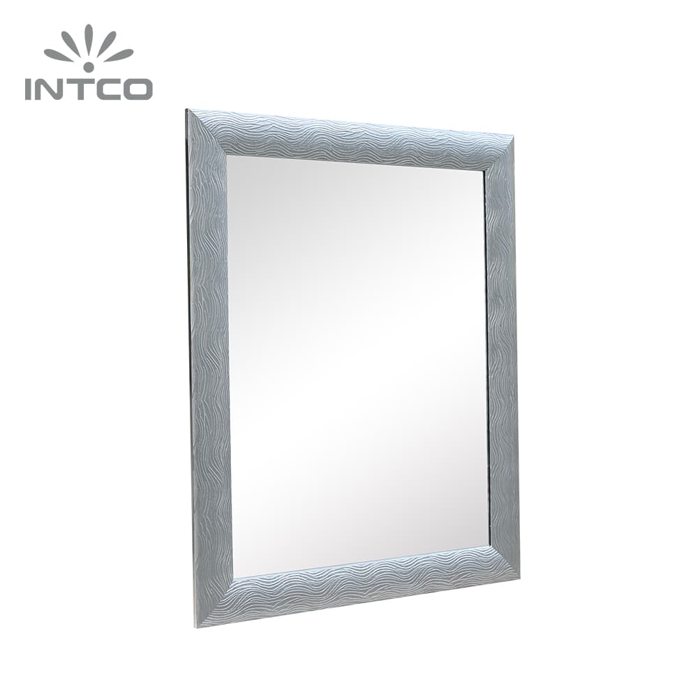 22”x28” Silver Ripple Wall Mirror