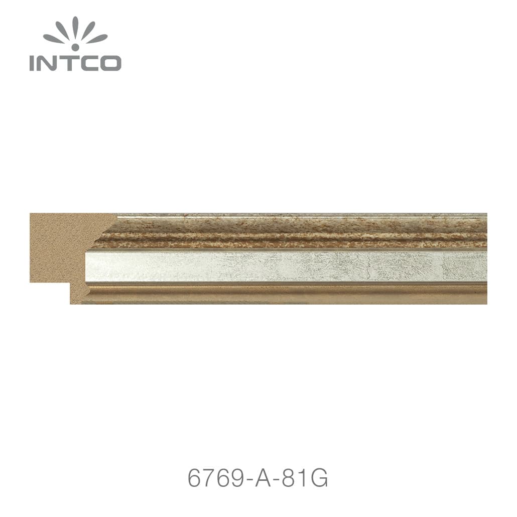 6769-A-81G — 3cm PS Picture Frame Moulding