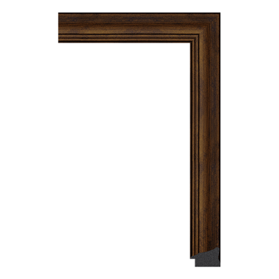 Ps Picture Frame Moulding,365-A189,3.2W BRONZE Picture Frame Moulding
