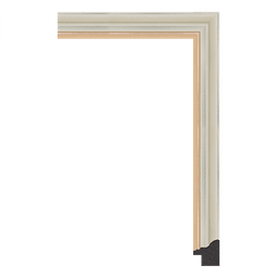 Ps Picture Frame Moulding,6180-8091,2.71W SILVER Picture Frame Moulding