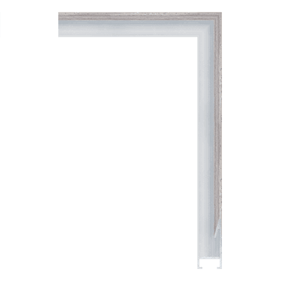 Aluminum Picture Frame Moulding,AL001-22WV,1.6W NATURAL Picture Frame Moulding