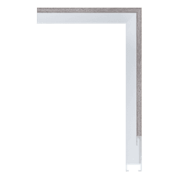 Aluminum Picture Frame Moulding,AL002-22WV,1.6W NATURAL Picture Frame Moulding