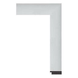 Ps Picture Frame Moulding,1180-S164,1.55W SILVER Picture Frame Moulding