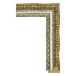 Ps Picture Frame Moulding,1594-344,6.96W SILVER Picture Frame Moulding
