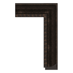 Ps Picture Frame Moulding,1971-0168,7.58W BRONZE Picture Frame Moulding