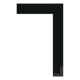 Ps Picture Frame Moulding,1979-06,3.5W BLACK Picture Frame Moulding
