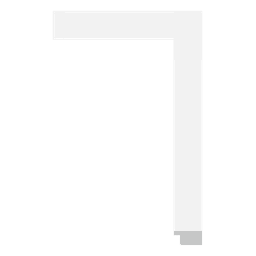 Ps Picture Frame Moulding,964-W1,3.1W WHITE Picture Frame Moulding