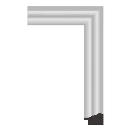 Ps Picture Frame Moulding,1215-2156,4.81W SILVER Picture Frame Moulding