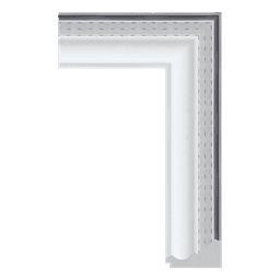 Ps Picture Frame Moulding,2791-LX022,7.61W WHITE Picture Frame Moulding
