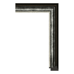 Ps Picture Frame Moulding,3069-HGM2,4.04W SILVER Picture Frame Moulding