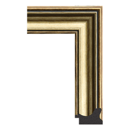 Ps Picture Frame Moulding,3360-74S,4.93W GOLD Picture Frame Moulding