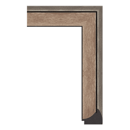 Ps Picture Frame Moulding,8032-1981T,6.1W BRONZE Picture Frame Moulding