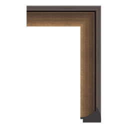 Ps Picture Frame Moulding,8032-L982T,6.1W BRONZE Picture Frame Moulding