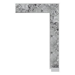 Ps Picture Frame Moulding,6995-286S,3.82W MULTICOLOR Picture Frame Moulding