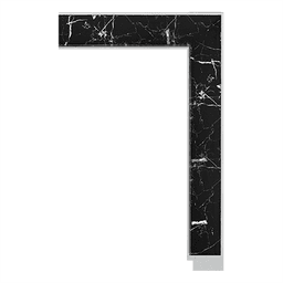 Ps Picture Frame Moulding,6995-391S,3.82W BLACK Picture Frame Moulding